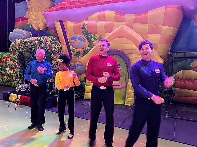 Wiggles on stage 2022